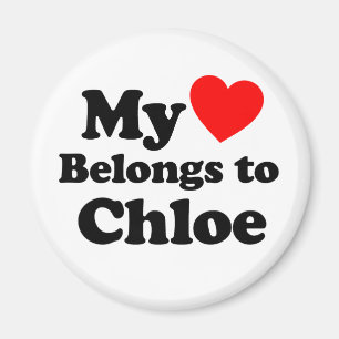 Min hjärta hör hemma till Chloe Magnet