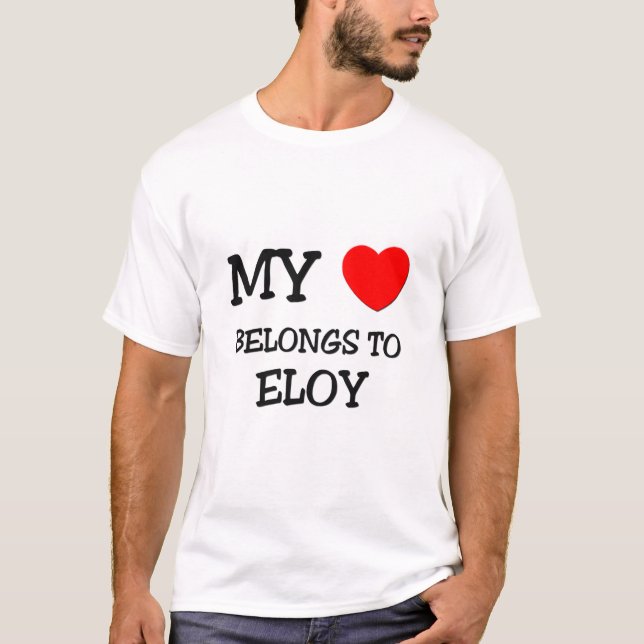 Min hjärta hör hemma till Eloy Tee (Framsida)