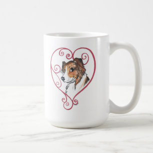 Min hjärta hör hemma till en engelsk herde kaffemugg