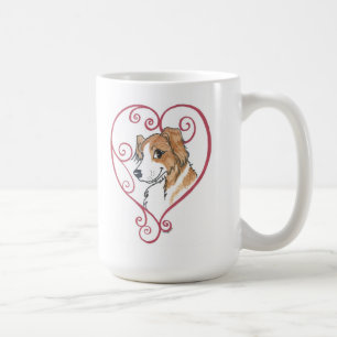 Min hjärta hör hemma till en engelsk herde kaffemugg