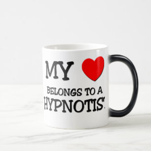 Min hjärta hör hemma till en HYPNOTIST Magisk Mugg