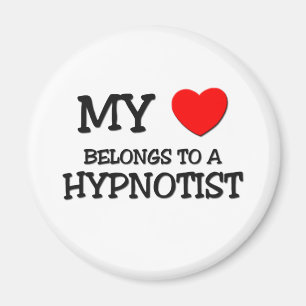 Min hjärta hör hemma till en HYPNOTIST Magnet