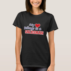 Min hjärta hör hemma till en representant t-shirt