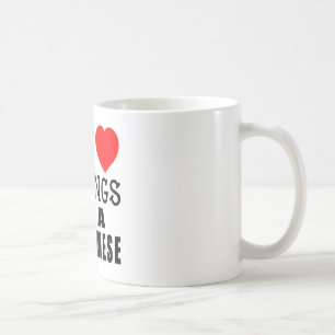 Min hjärta hör hemma till en vietnames kaffemugg