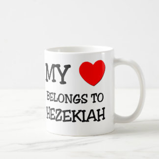 Min hjärta hör hemma till Hezekiah Kaffemugg