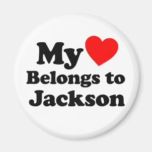 Min hjärta hör hemma till Jackson Magnet