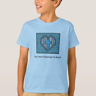 Min hjärta hör hemma till Jesus! Tee Shirt