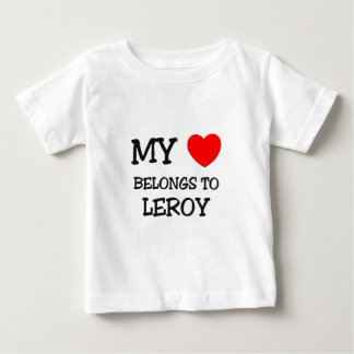 Min hjärta hör hemma till Leroy Tröja