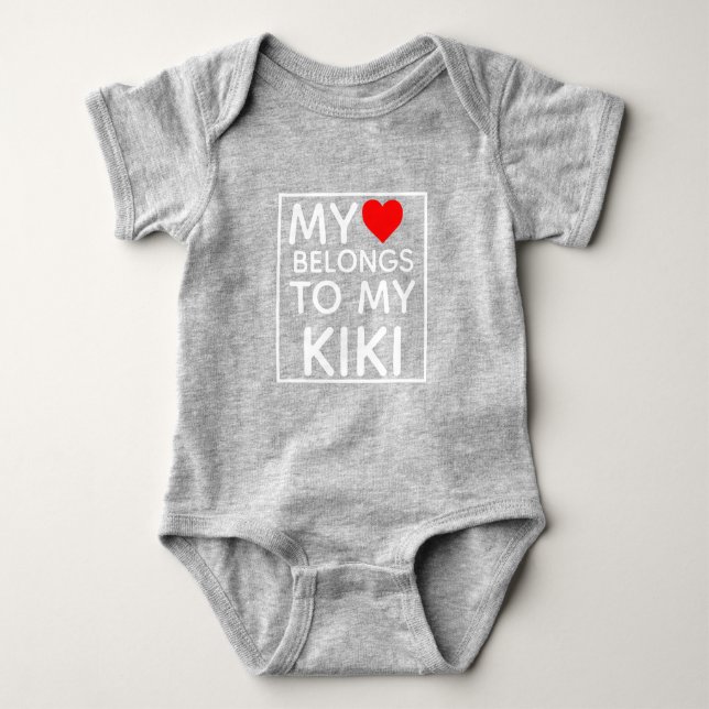 Min hjärta hör hemma till mitt NAMN T Shirt (Framsida)