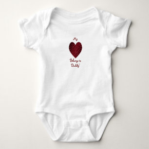 Min hjärta hör hemma till pappan! Begynna ranka Tee