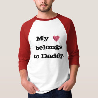 Min hjärta hör hemma till pappan tee