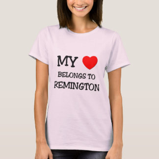 Min hjärta hör hemma till Remington Tee