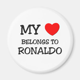 Min hjärta hör hemma till Ronaldo Magnet