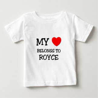 Min hjärta hör hemma till Royce Tee