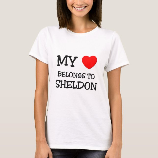 Min hjärta hör hemma till Sheldon Tee (Framsida)