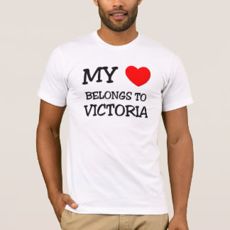 Min hjärta hör hemma till VICTORIA T Shirt