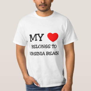 Min hjärta hör hemma till VIRGINIA BEACH T-shirt