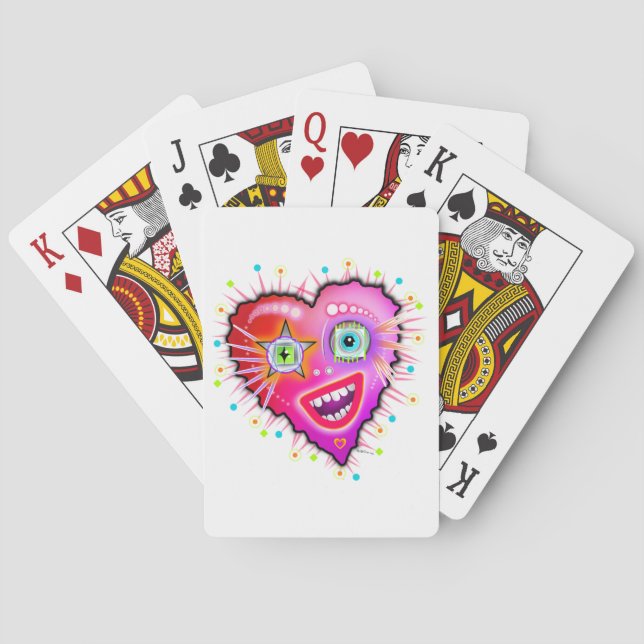 MIN HJÄRTA KOMMER ATT GÅ PÅ CASINOKORT (Baksidan)