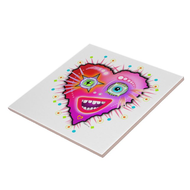 MIN HJÄRTA KOMMER ATT GÅ PÅ KAKELPLATTA (Sidan)