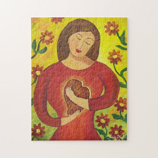 Min hjärta pussel (Vertikal)