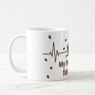 Min hjärta slår för kaffekopp