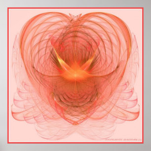 MIN HJÄRTA TILLHÖR TILL DIG POSTER