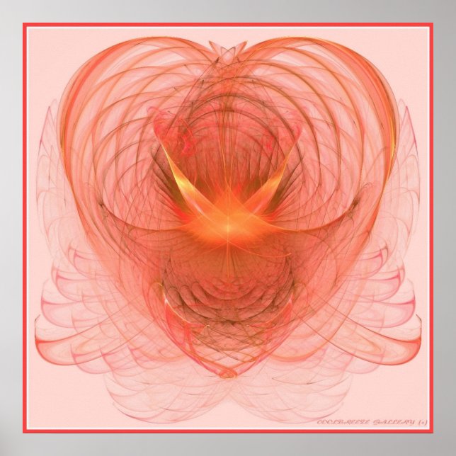 MIN HJÄRTA TILLHÖR TILL DIG POSTER (Framsidan)