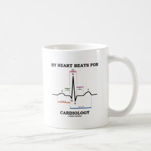 Min hjärtatakter för Cardiology (bihålarytm) Kaffemugg