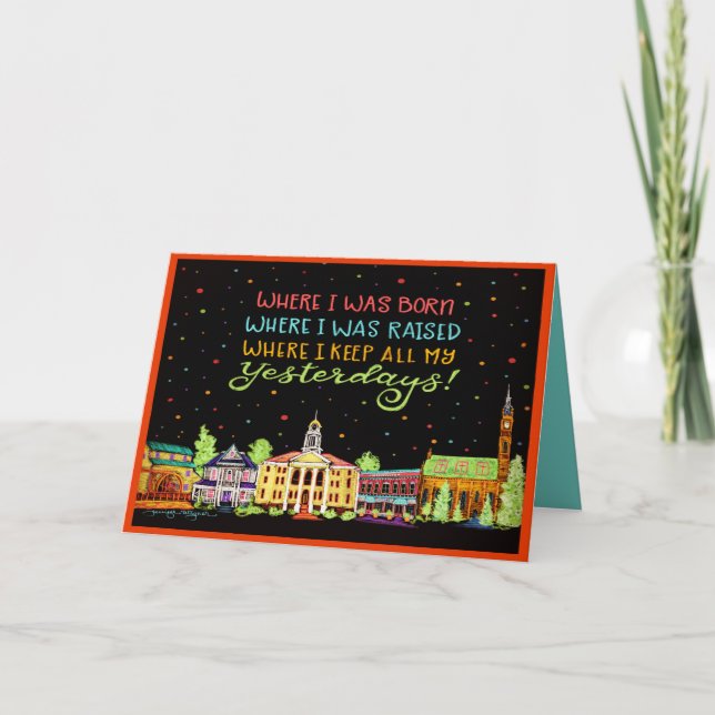 Min Hometown Kort (Framsida)