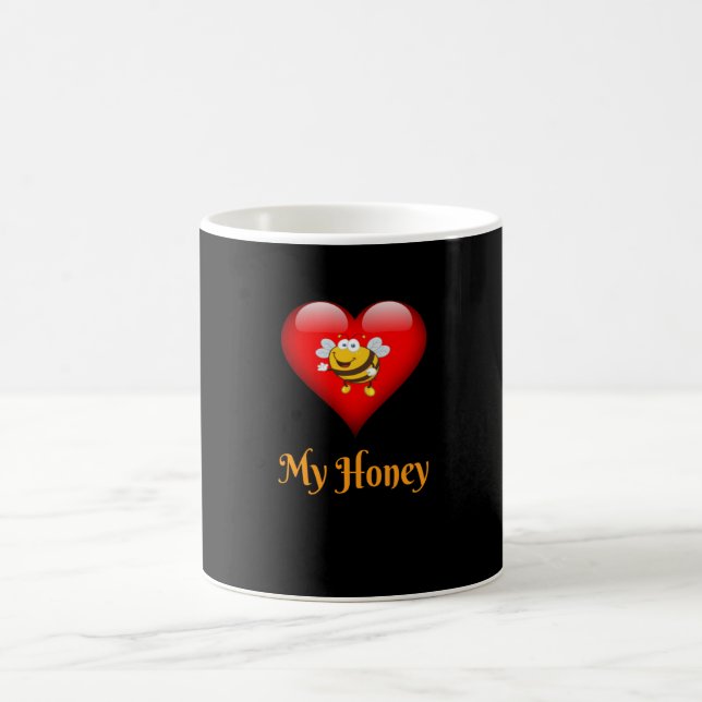 Min honungs Spara Bes Gift Kaffemugg (Center)