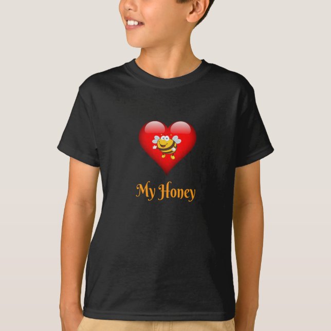 Min honungs Spara Bes Gift T Shirt (Framsida)