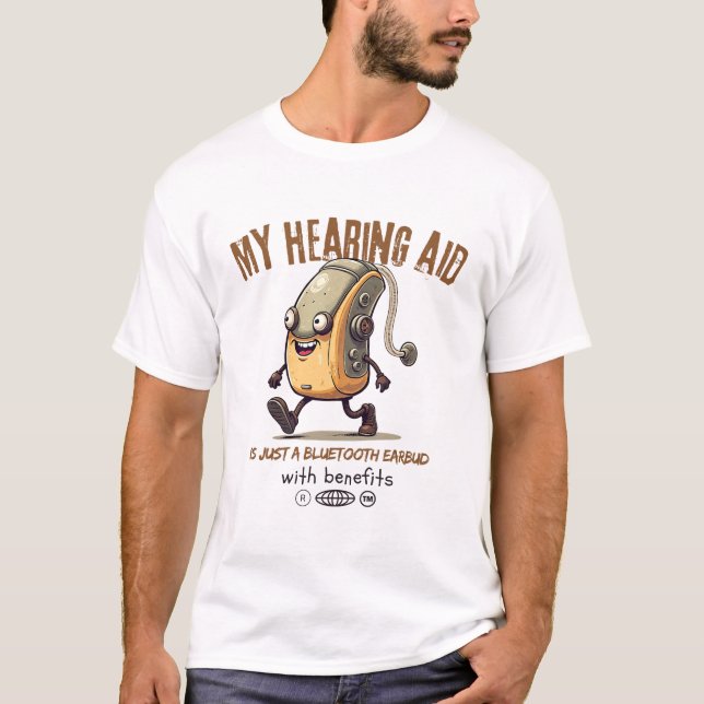 Min hörapparat t shirt (Framsida)