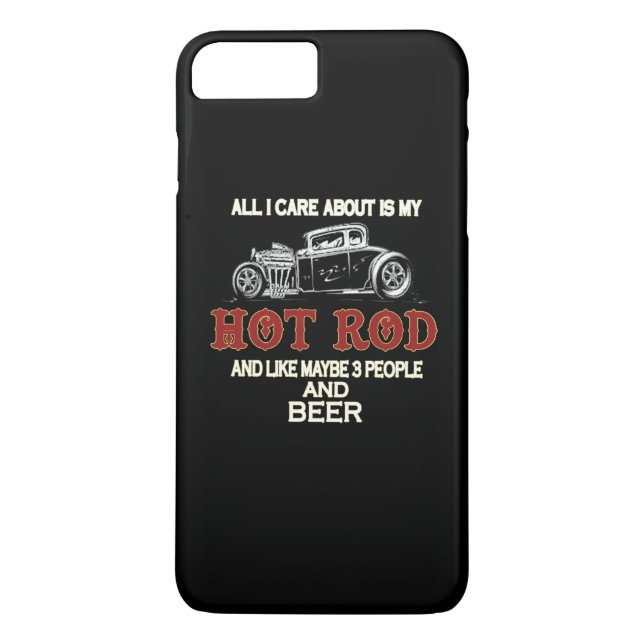 Min hot rod Case-Mate iPhone skal (Baksida)