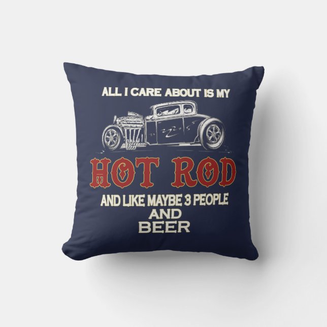 Min hot rod kudde (Framsida)