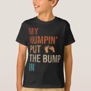 Min Humn' Lade Till Knöl I Ny Baby Shower Vintage T Shirt