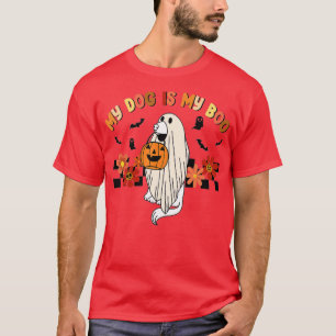 Min Hund är Boo Rolig hund Owner Boo Ghost Älskare T Shirt