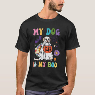 Min Hund är Boo Rolig hund Owner Boo Ghost Älskare T Shirt