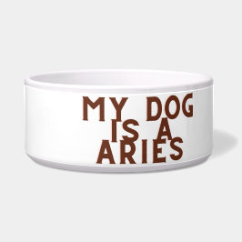 Min hund är en Aries