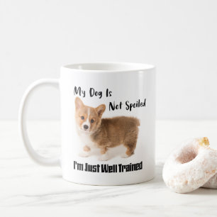 Min hund är inte den spolierade välutbildade kaffemugg
