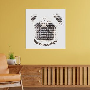 Min hund är min bästa vän. poster