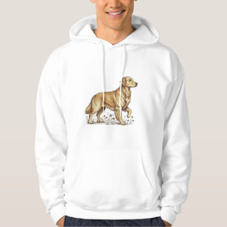 Min hund är min bästa vän – tassavtryck hoodie