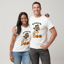 Min Hund är min Boo Pumpkin Hund T-Shirt