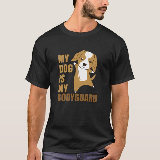 Min Hund är min Hundar Cocker-spanel T Shirt (Framsida)