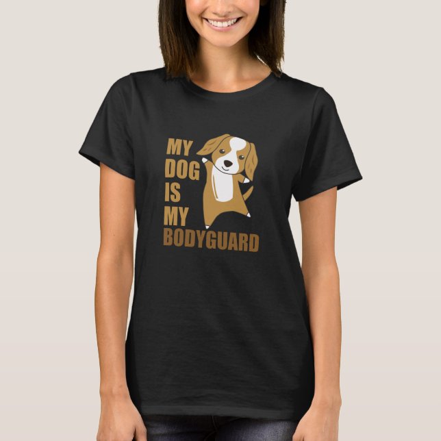 Min Hund är min Hundar Cocker-spanel T Shirt (Framsida)