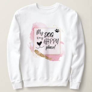 Min Hund är min Rosa Lycklig Ställe T Shirt