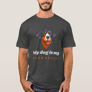 Min hund är min terapeut t shirt