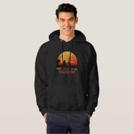 Min hund är min valentin, hund är min valentin hoodie