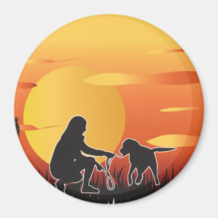 Min hund är min valentin, hund är min valentin magnet