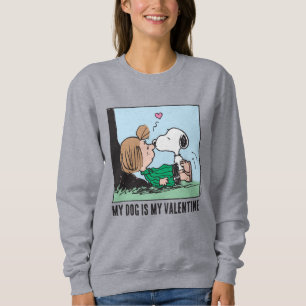 Min hund är min valentin   Peppermint Patty & Snoo T Shirt