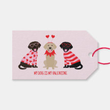 Min Hund är min Valentine Labrador Retriever Hunda